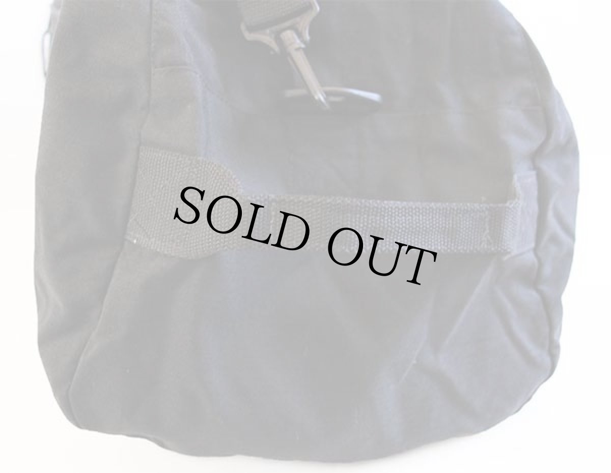 画像3: 80s USA製 EddieBauerエディーバウアー 2WAY ナイロン ダッフルバッグ 黒 L (3)