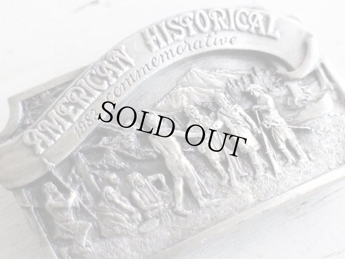 画像3: 80s AMERICAN HISTORICAL バックル★ベルト (3)