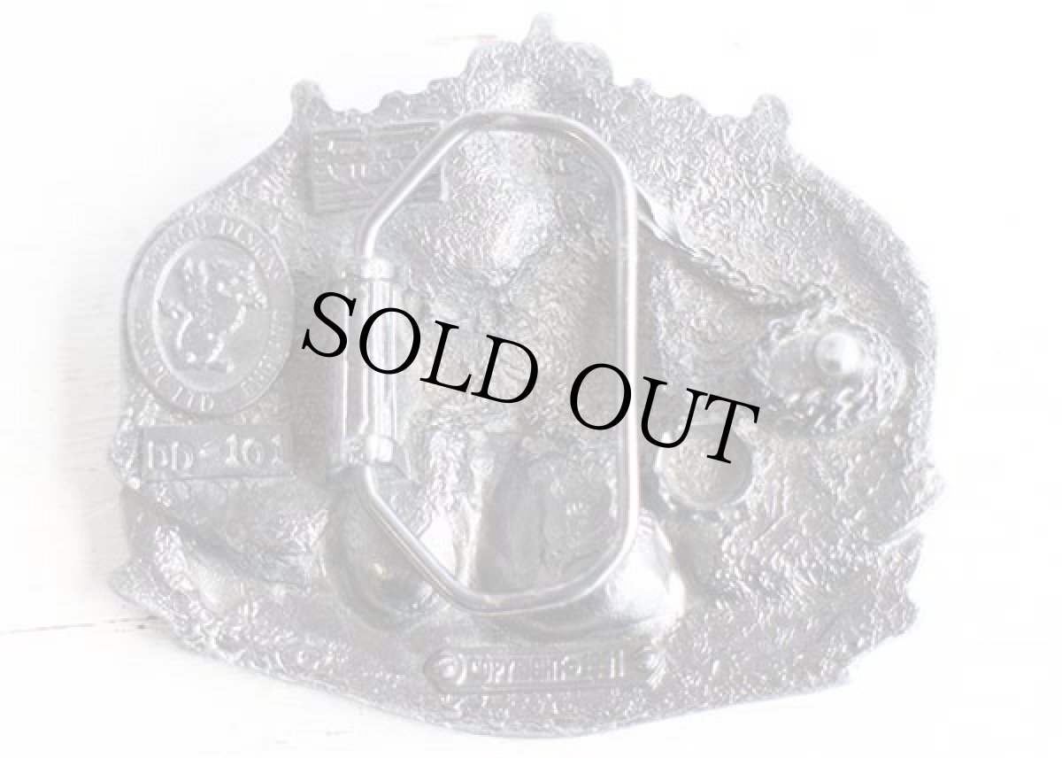 画像2: 90s USA製 BULLDOG SPIRIT ブルドッグ バックル★ベルト (2)