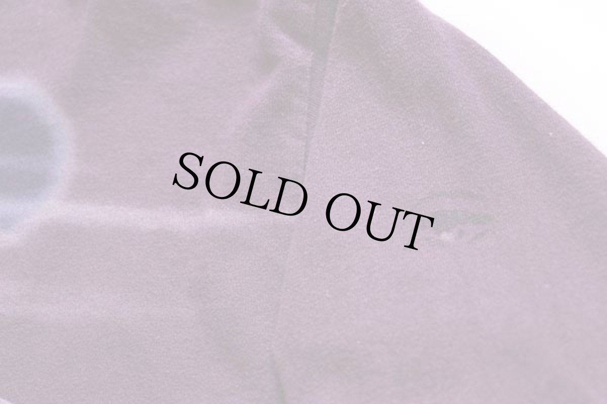 画像4: 90s USA製 ウルフ アート コットン 長袖Tシャツ 紫 L (4)