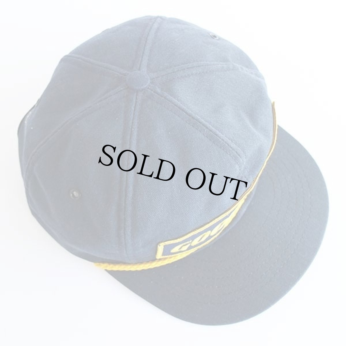 画像3: 80s USA製 Swingster GOODYEAR パッチ付き キャップ 紺 (3)