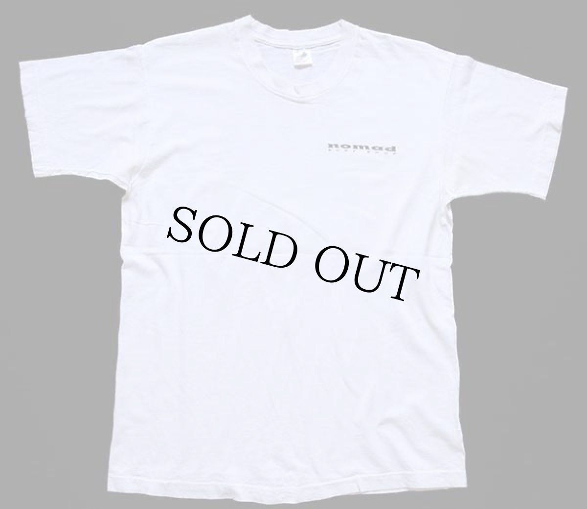 画像2: 90s USA製 nomad SURF SHOP BOYNTON BEACH 両面プリント コットンTシャツ 白 L (2)