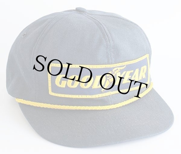 70s GOOD YEAR キャップ SWINGSTER デニム ジーンズ 帽子 レース