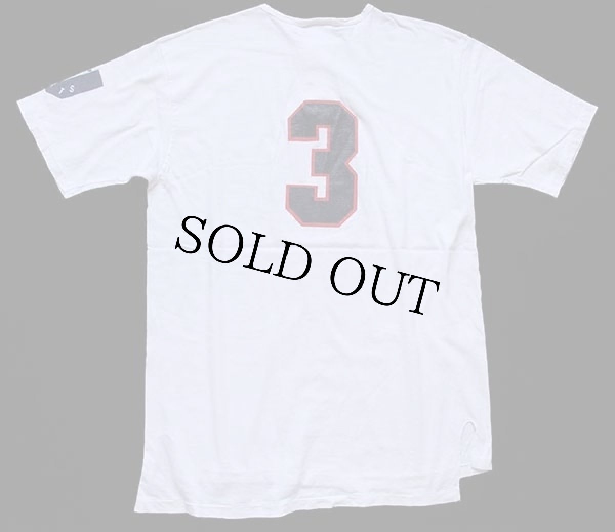 画像3: 80s USA製 RAINBOW PLAY SYSTEMS,INC.ロゴ 3 ナンバリング ヘンリーネック コットンTシャツ 白 XL (3)