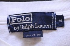 画像3: 90s POLO SPORTポロ スポーツ ラルフローレン ポロベア コットンTシャツ 白 M (3)