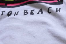 画像6: 90s USA製 nomad SURF SHOP BOYNTON BEACH 両面プリント コットンTシャツ 白 L (6)