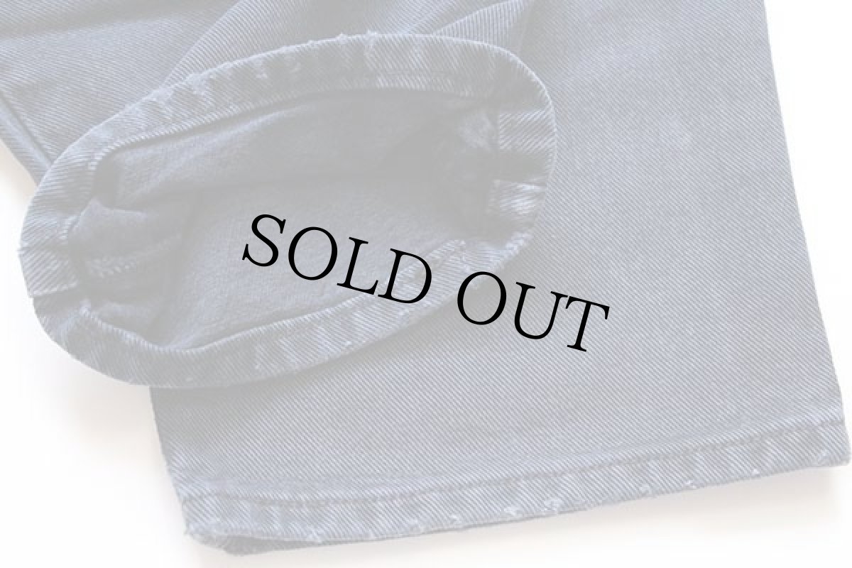 画像8: 90s USA製 Levi'sリーバイス silverTabシルバータブ BAGGY カラーデニムパンツ 後染め 紺 w30 L32 (8)