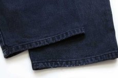 画像7: 90s Levi'sリーバイス silverTabシルバータブ loose ブラック デニムパンツ 後染め w38 L30 (7)