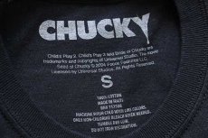 画像4: 00s Child's Playチャイルドプレイ CHUCKYチャッキー コットンTシャツ 黒 S (4)
