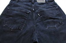 画像5: 90s USA製 Levi'sリーバイス silverTabシルバータブ BAGGY カラーデニムパンツ 後染め 紺 w30 L32 (5)