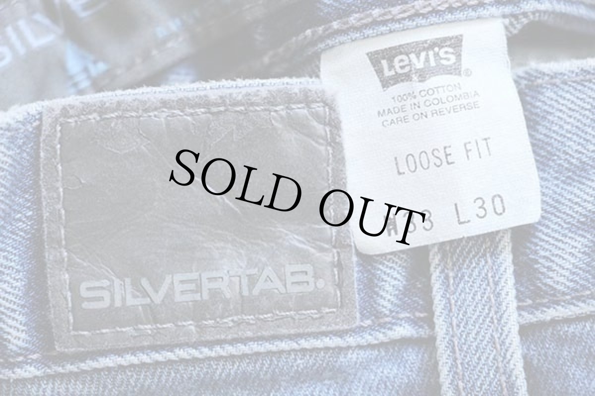 画像6: 00s Levi'sリーバイス SILVERTABシルバータブ LOOSE FIT デニムパンツ w33 L30 (6)