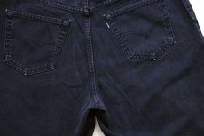 画像5: 90s Levi'sリーバイス silverTabシルバータブ loose ブラック デニムパンツ 後染め w38 L30 (5)