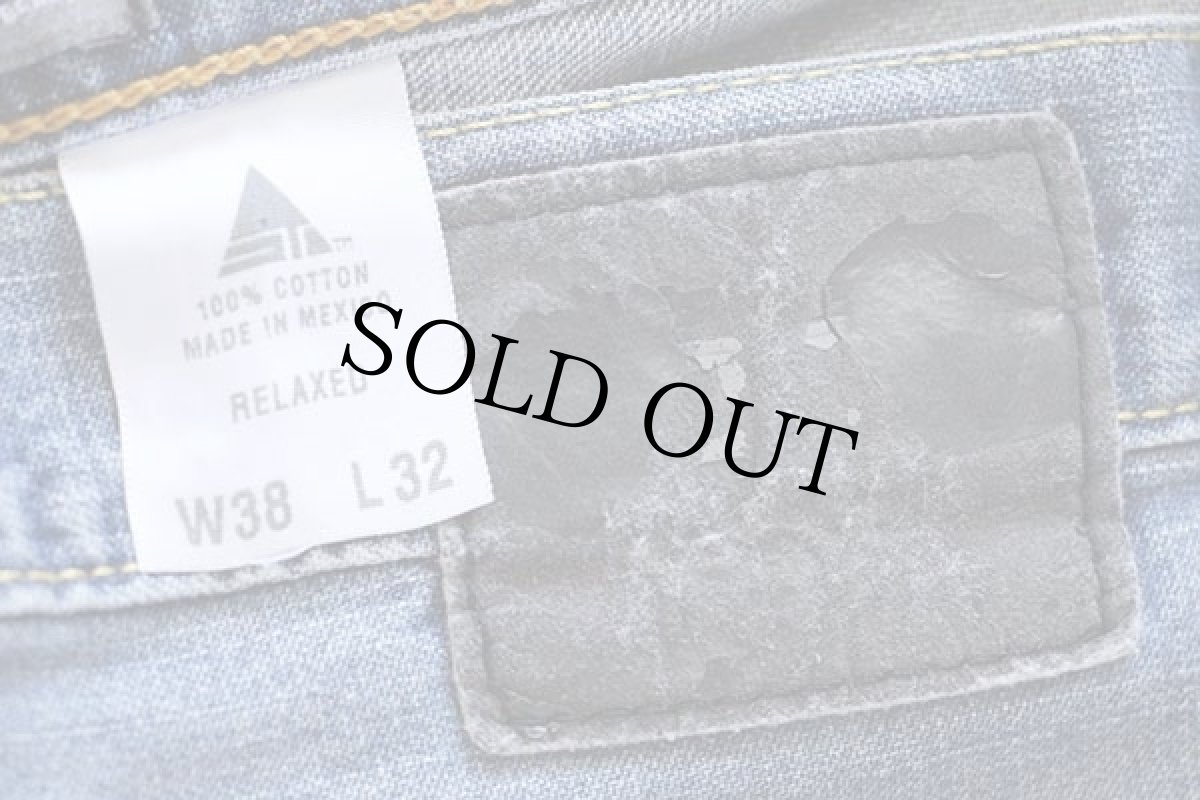 画像6: 00s メキシコ製 Levi'sリーバイス SILVERTABシルバータブ RELAXED デニムパンツ w38 L32 (6)