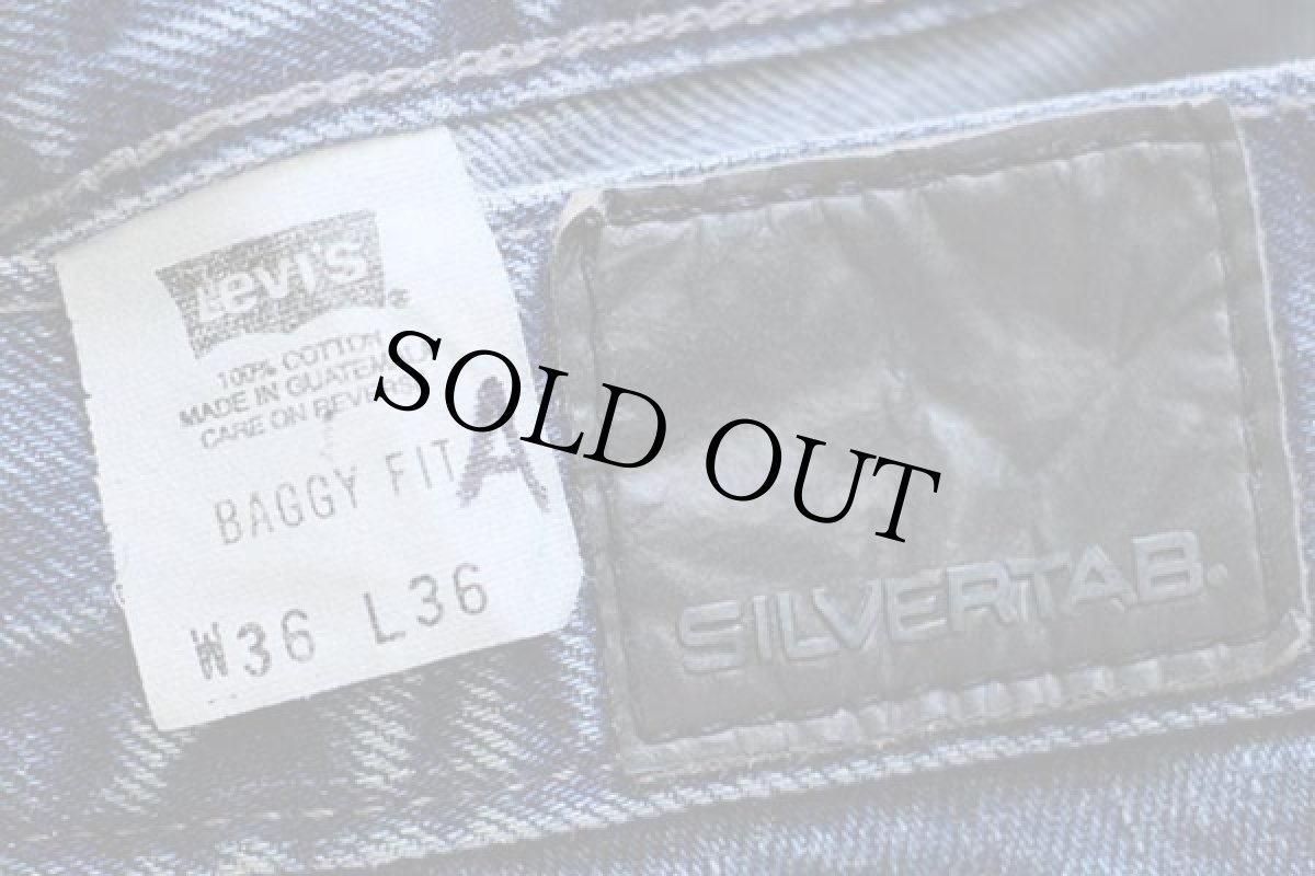 画像5: 00s Levi'sリーバイス SILVERTABシルバータブ BAGGY FIT デニムパンツ w36 L36 (5)