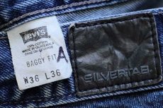 画像5: 00s Levi'sリーバイス SILVERTABシルバータブ BAGGY FIT デニムパンツ w36 L36 (5)