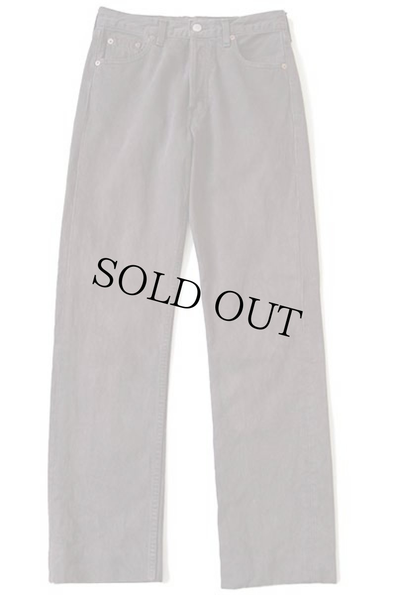 画像2: 90s フランス製 Levi'sリーバイス 501 カラーデニムパンツ 後染め 焦げ茶 w28★ユーロ (2)