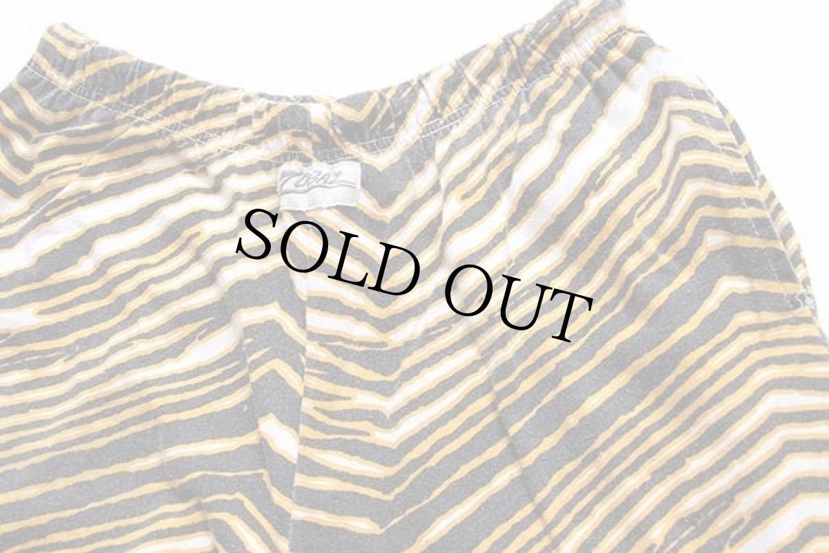 画像4: ZUBAZ ゼブラ柄 イージーパンツ M (4)