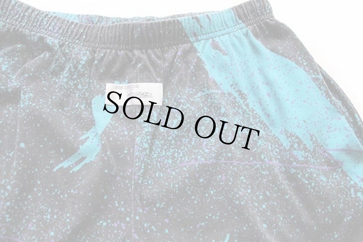 画像4: 90s USA製 BOB LANIER BY ZUBAZ 総柄 イージーパンツ M (4)