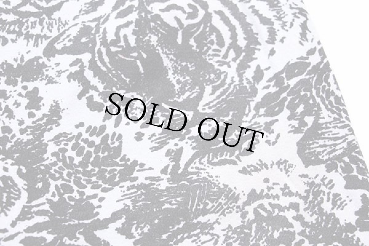 画像6: 90s USA製 ZUBAZ タイガー&レオパード 総柄 イージーパンツ S (6)