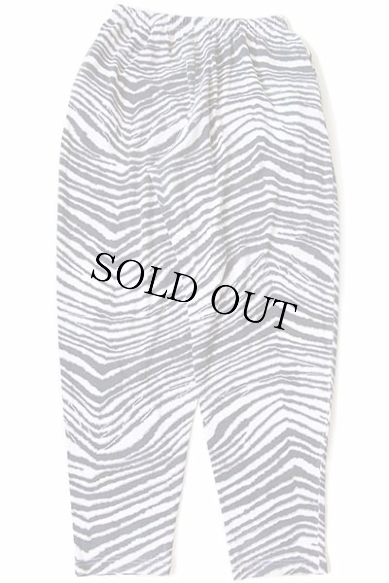 画像3: 90s USA製 ZUBAZ NFL RAIDERS フェルトパッチ ゼブラ柄 イージーパンツ XL (3)