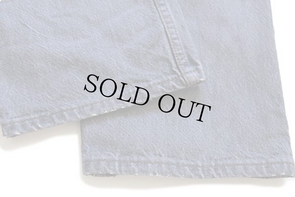 画像8: 80s USA製 Levi'sリーバイス 501 先染め ブラック デニムパンツ w36 L32 (8)