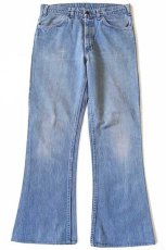 画像2: 70s USA製 Levi'sリーバイス 646 デニムパンツ w33★ベルボトム (2)
