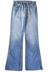画像2: 80s USA製 Levi'sリーバイス 646 デニムパンツ w31★ベルボトム (2)