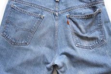 画像4: 70s USA製 Levi'sリーバイス 646 デニムパンツ w33★ベルボトム (4)