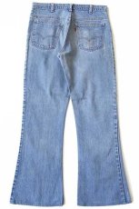 画像3: 70s USA製 Levi'sリーバイス 646 デニムパンツ w33★ベルボトム (3)