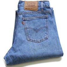 画像1: 90s USA製 Levi'sリーバイス 550 デニムパンツ w32 L34★06 (1)