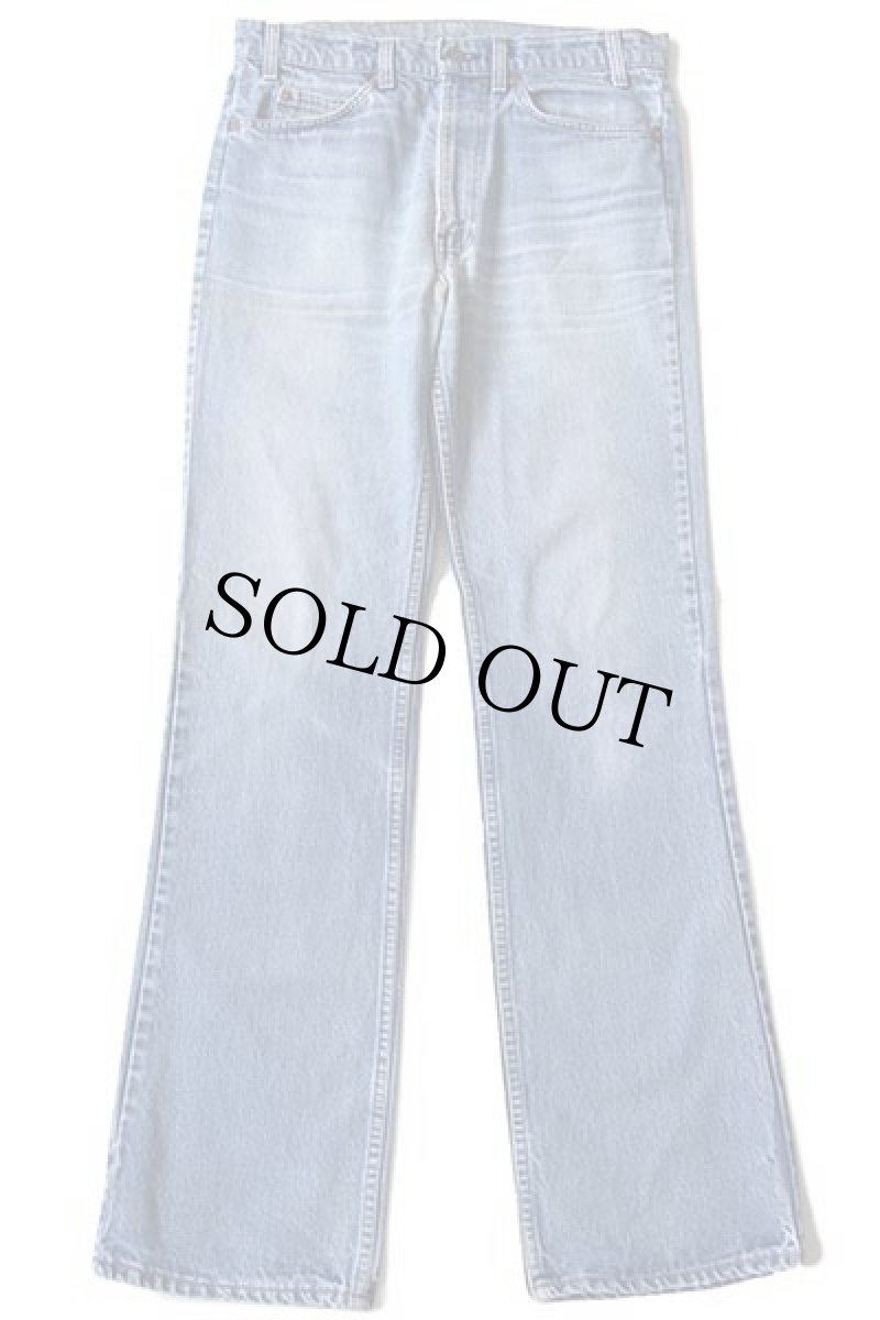 画像2: 80s USA製 Levi'sリーバイス 517 デニムパンツ w33 L34★16 ブーツカット (2)