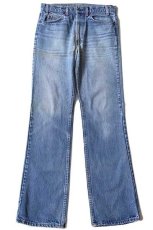 画像2: 80s USA製 Levi'sリーバイス 517 デニムパンツ w33 L34★16 ブーツカット (2)