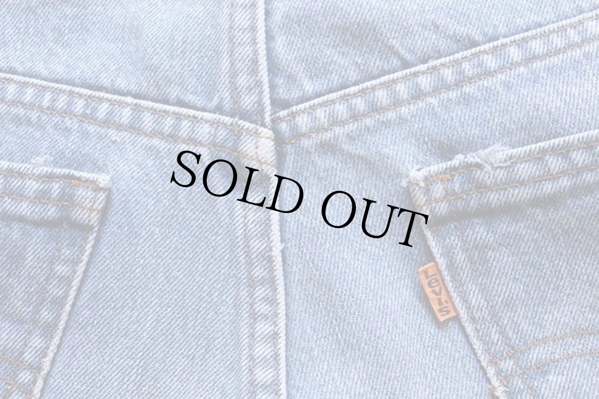 画像7: 80s USA製 Levi'sリーバイス 517 デニムパンツ w33 L34★16 ブーツカット (7)