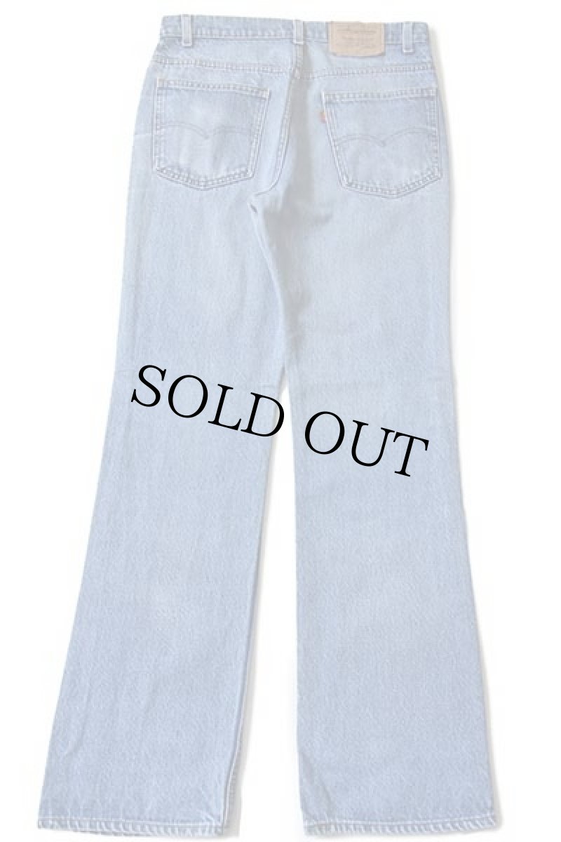画像3: 80s USA製 Levi'sリーバイス 517 デニムパンツ w32 L34★15 ブーツカット (3)