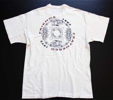 画像3: 90s USA製 FEATHERED FRIENDS 1997 25YEARS オーガニック コットンTシャツ 生成り L (3)