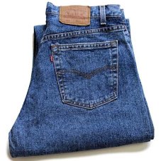 画像1: 90s USA製 Levi'sリーバイス 554 デニムパンツ w33 L30 (1)