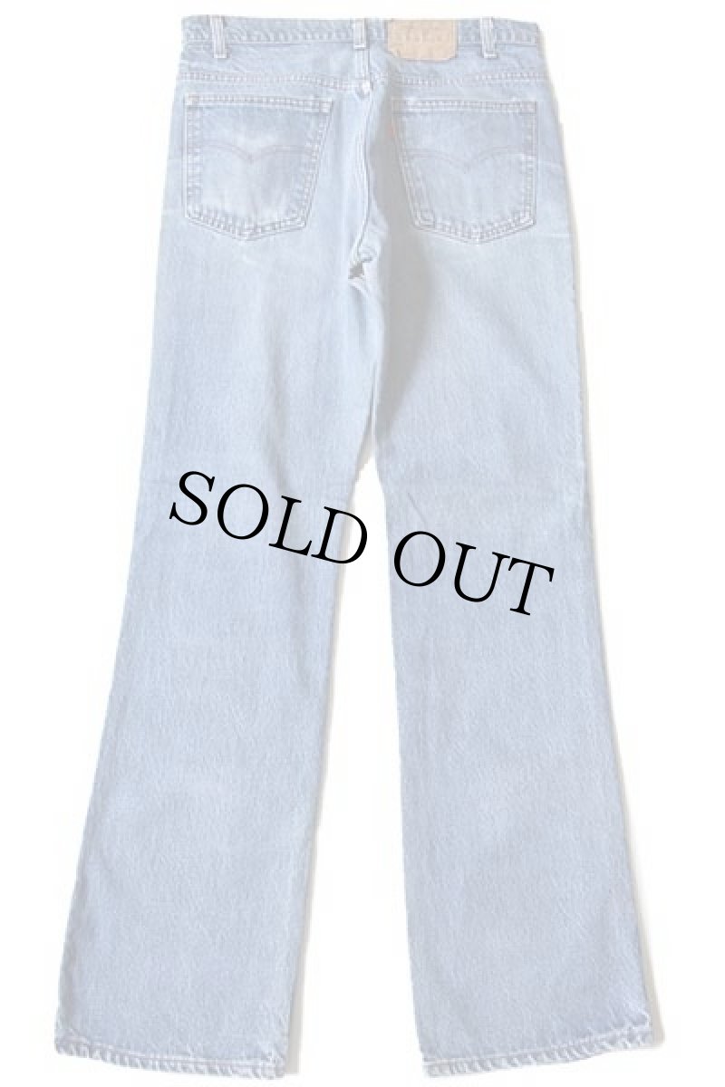 画像3: 80s USA製 Levi'sリーバイス 517 デニムパンツ w33 L34★16 ブーツカット (3)