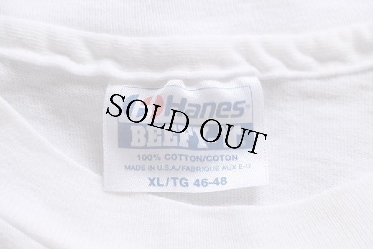 画像5: 80s USA製 Hanes 13スター 星条旗 アート コットンTシャツ 白 XL (5)