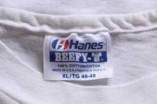 画像5: 80s USA製 Hanes 13スター 星条旗 アート コットンTシャツ 白 XL (5)