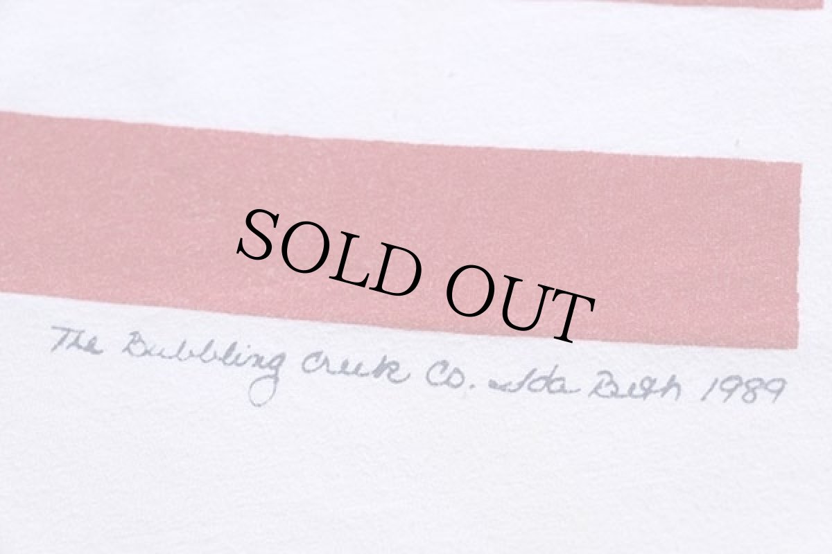 画像4: 80s USA製 Hanes 13スター 星条旗 アート コットンTシャツ 白 XL (4)