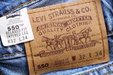 画像4: 90s USA製 Levi'sリーバイス 550 デニムパンツ w32 L34★06 (4)