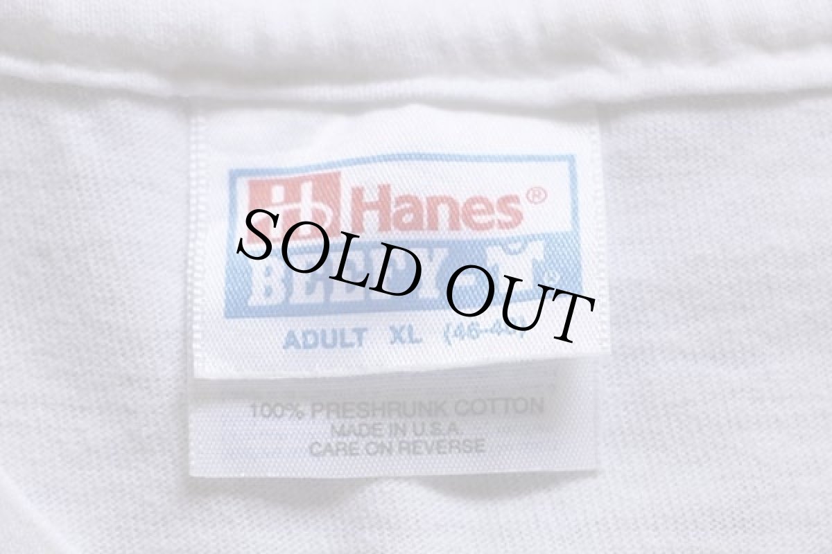 画像5: 80s USA製 Hanes 13スター 星条旗 アート コットンTシャツ 白 XL (5)