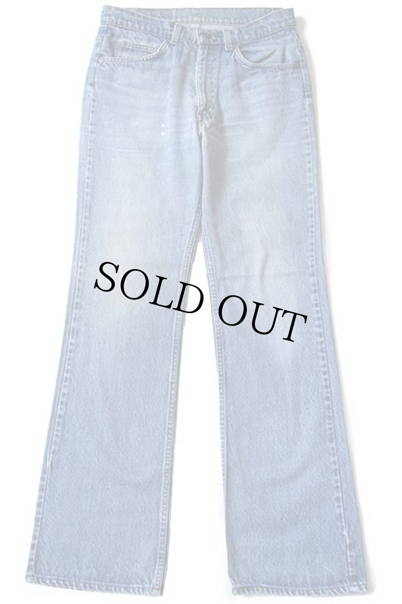 画像2: 80s USA製 Levi'sリーバイス 517 デニムパンツ w32 L34★15 ブーツカット (2)