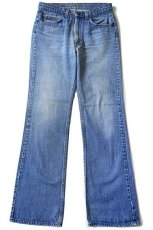 画像2: 80s USA製 Levi'sリーバイス 517 デニムパンツ w32 L34★15 ブーツカット (2)