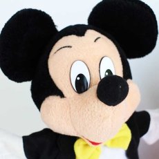 画像3: 90s MATTEL Disneyディズニー ミッキー&ミニー マウス ハンドパペット ドール 2体セット★ぬいぐるみ (3)