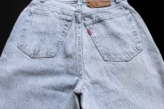 画像5: 80s USA製 Levi'sリーバイス 17501 ヒッコリー ストライプ デニムパンツ 5 (5)