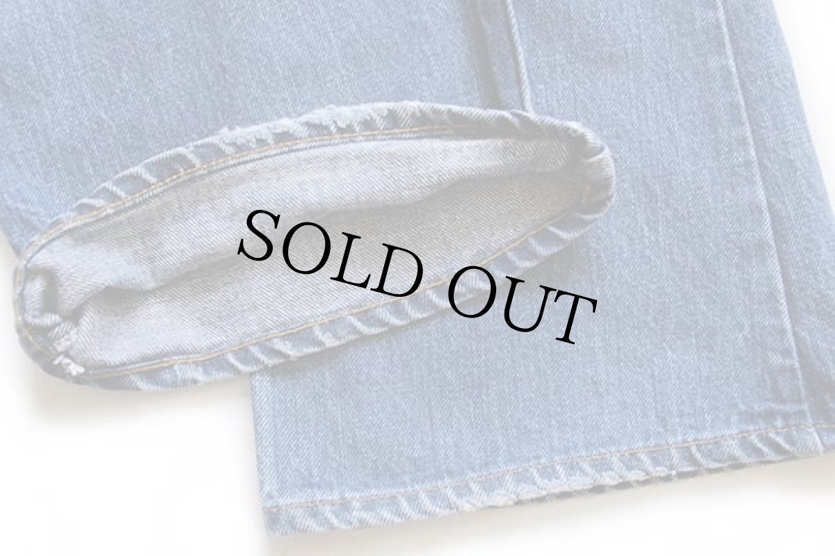 画像7: 70s USA製 Levi'sリーバイス 646 デニムパンツ w31 L33★ベルボトム (7)