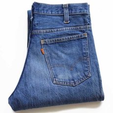 画像1: 70s USA製 Levi'sリーバイス 646 デニムパンツ w31 L33★ベルボトム (1)