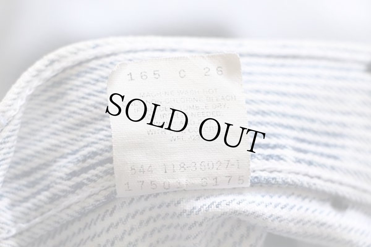 画像7: 80s USA製 Levi'sリーバイス 17501 ヒッコリー ストライプ デニムパンツ 5 (7)