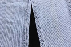 画像9: 80s USA製 Levi'sリーバイス 17501 ヒッコリー ストライプ デニムパンツ 5 (9)